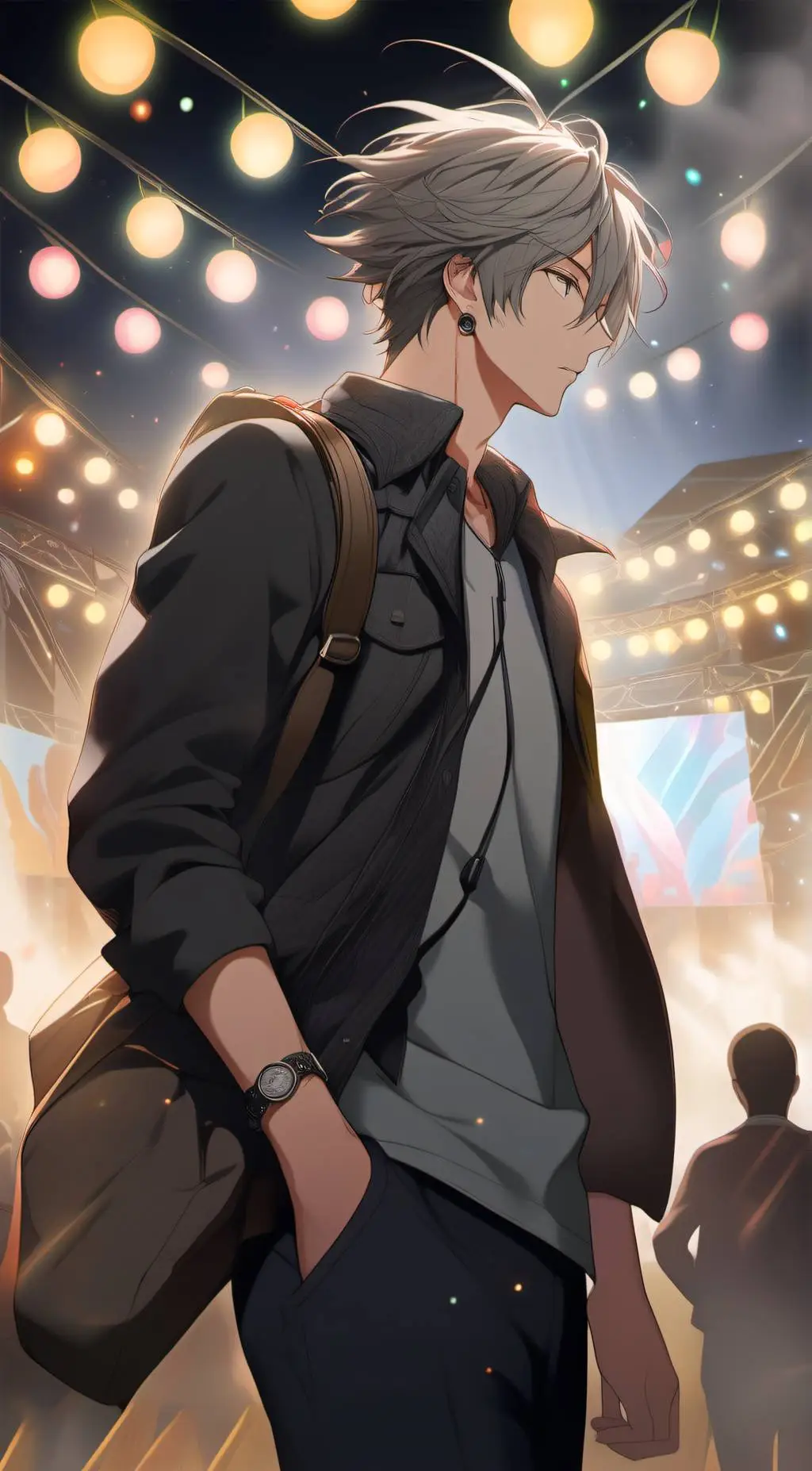 ai character: Hunter background