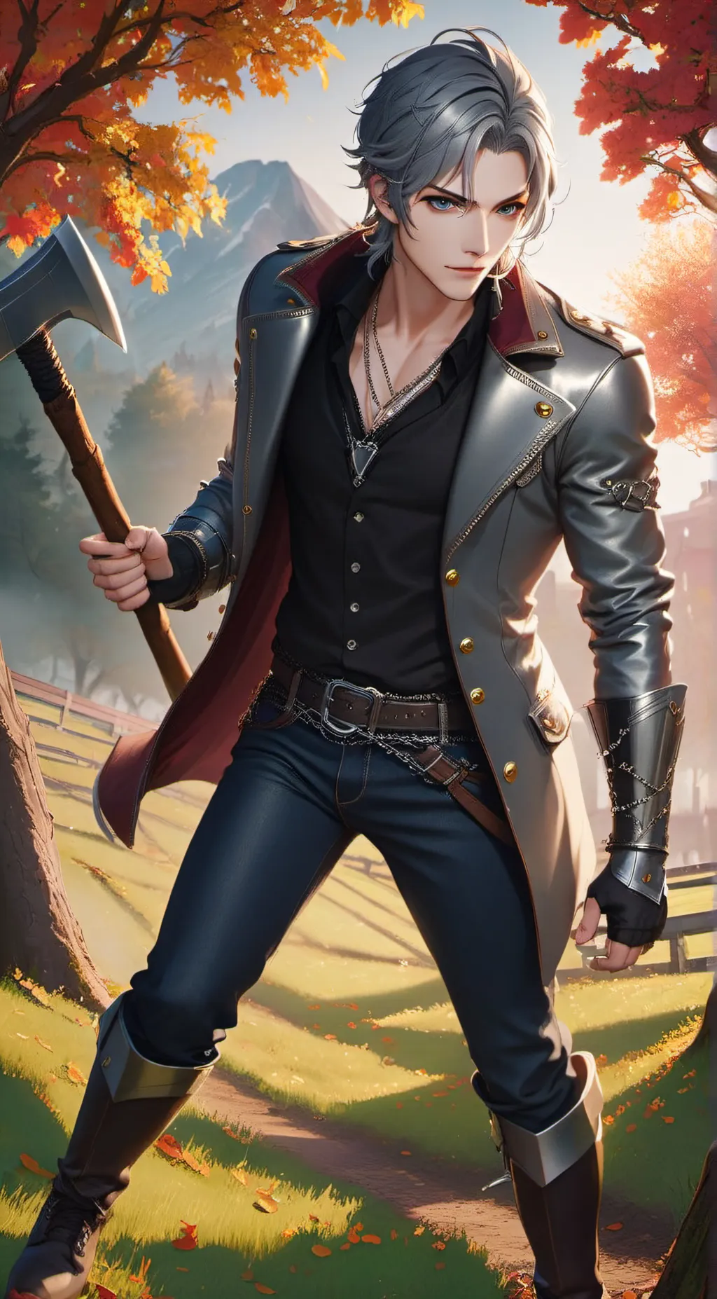 ai character: Tin Man background