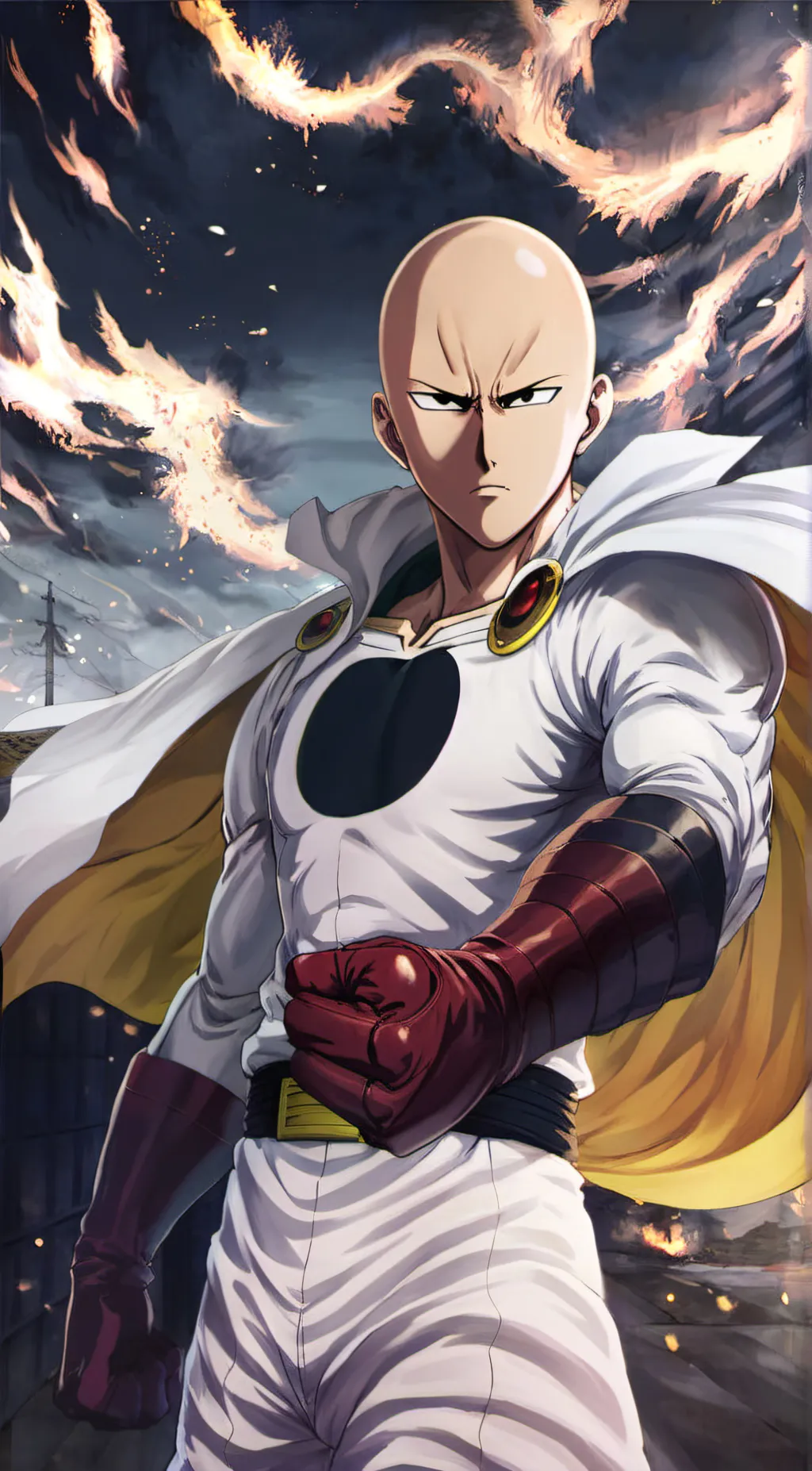 ai character: saitama terra 2 background