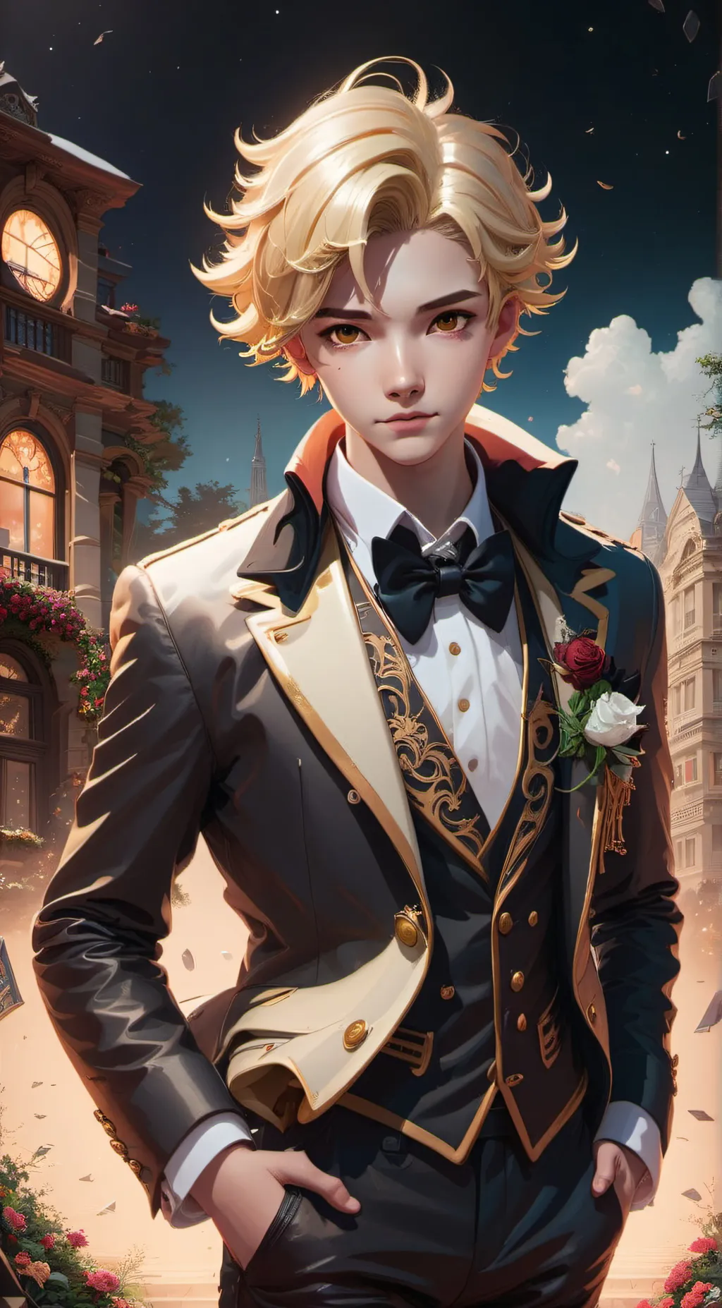 ai character: Blake background