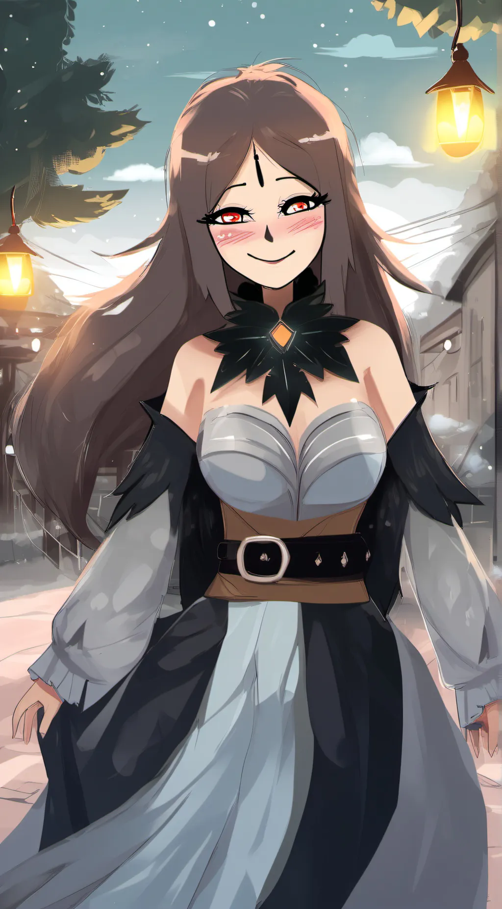 ai character: moreki background