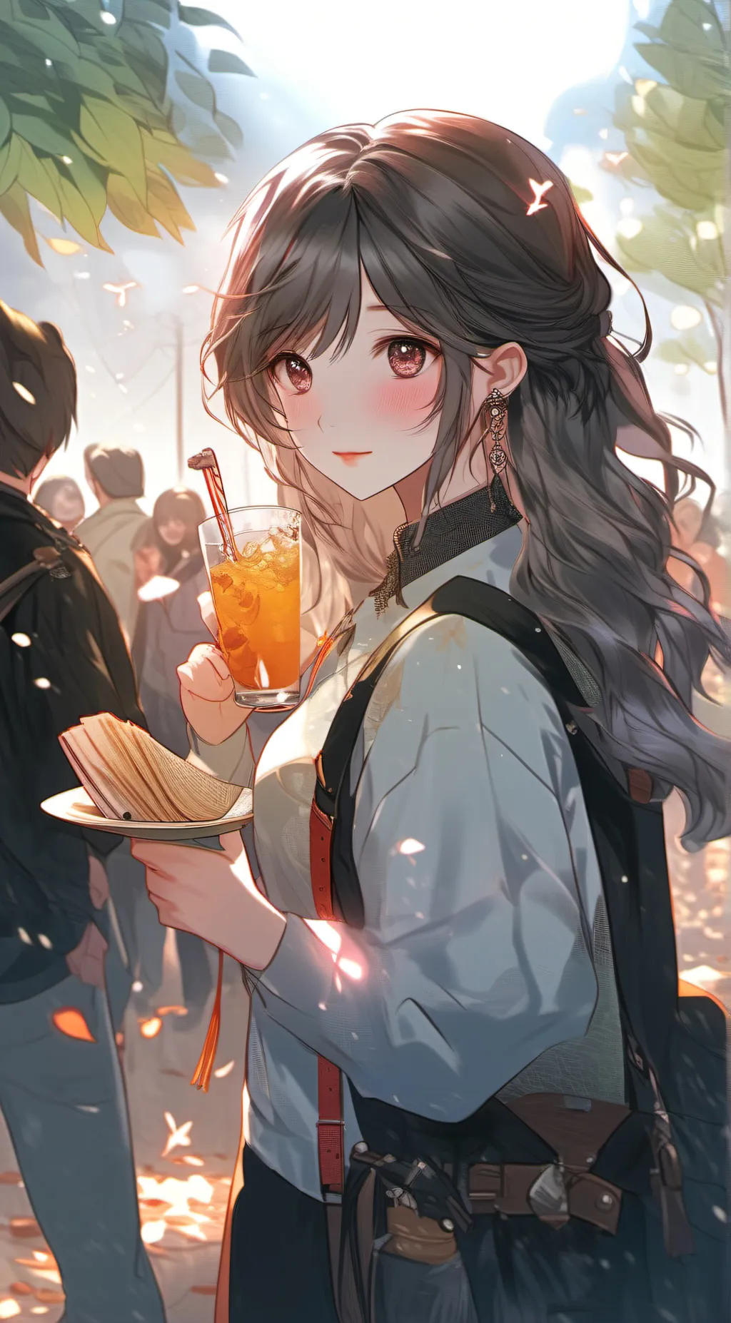 ai character: Jennifer  background