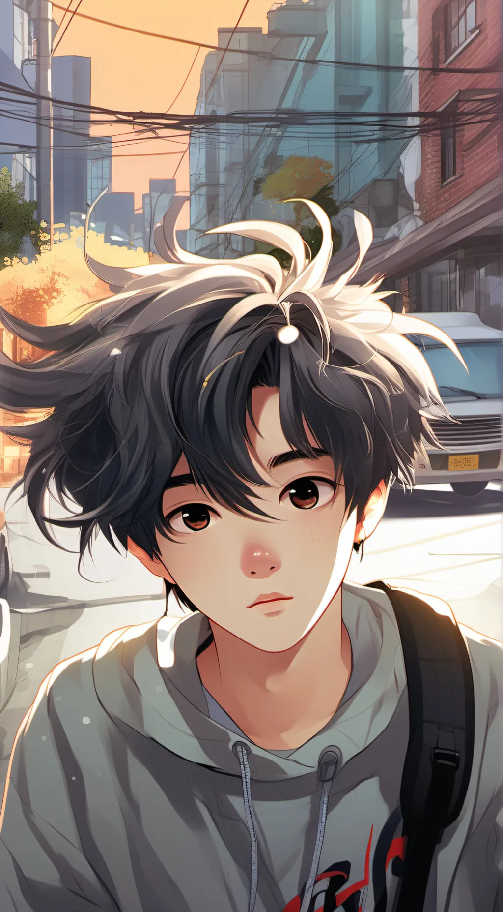 ai character: Lucas background