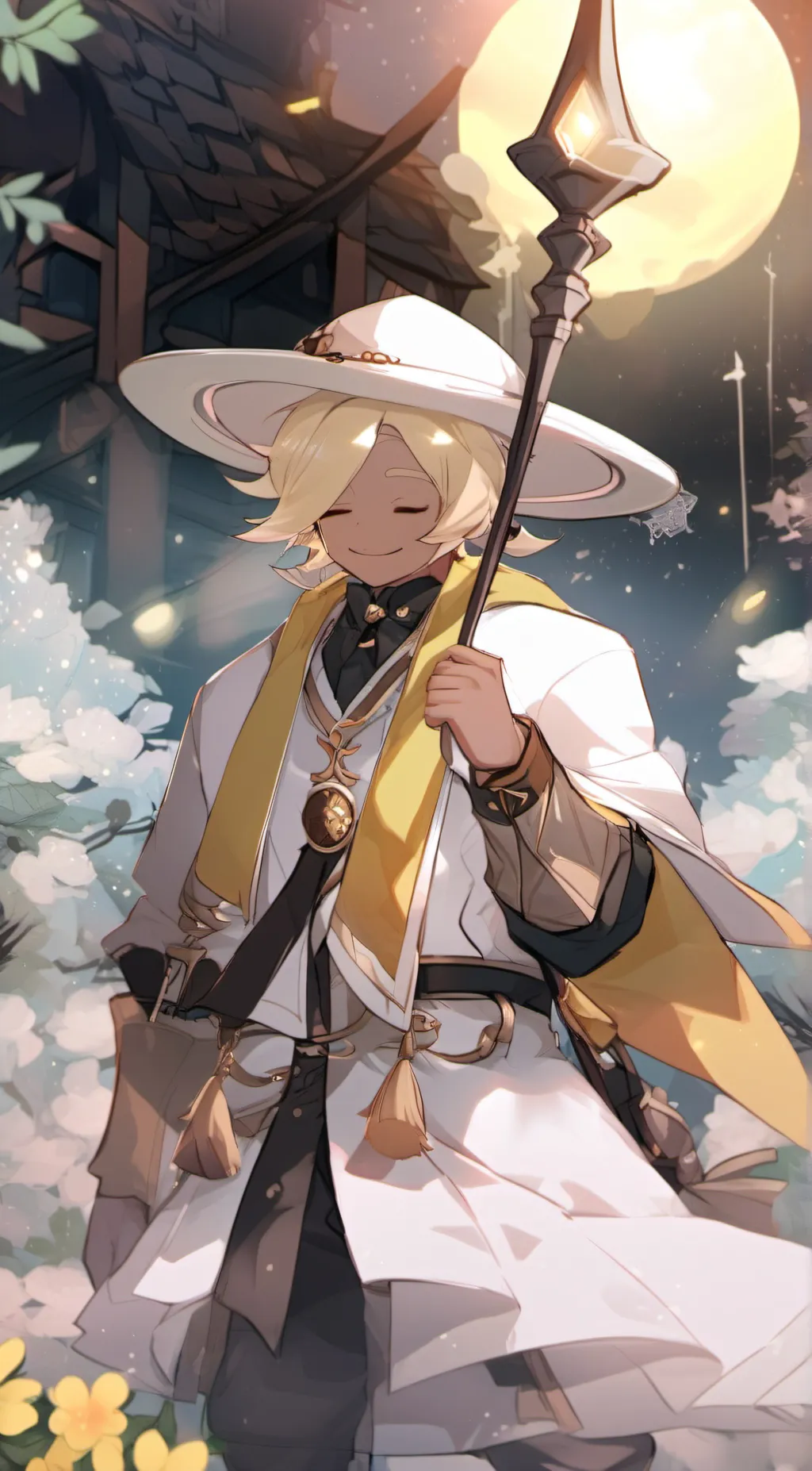 ai character: Purevanilla cookie background