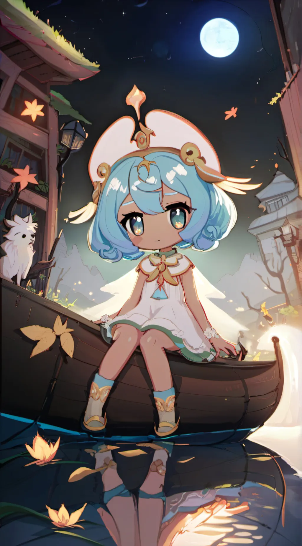 ai character: Mira background