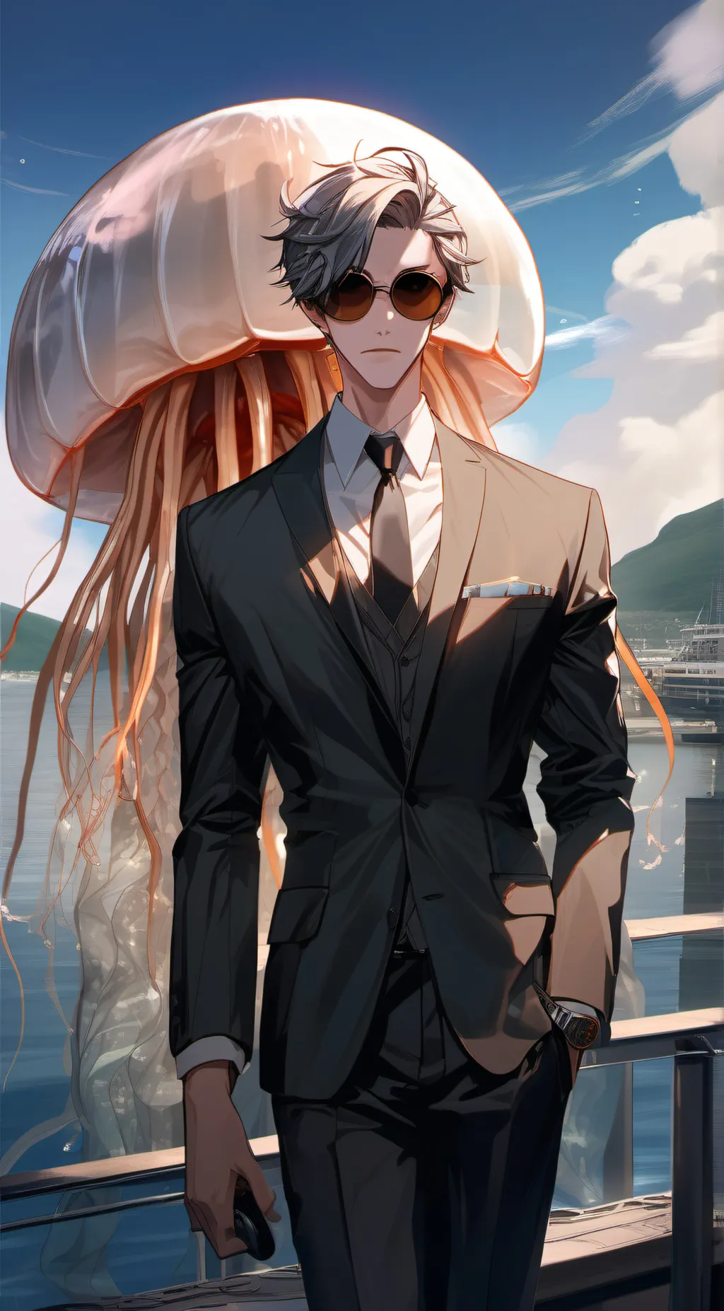 ai character: Agent D. background