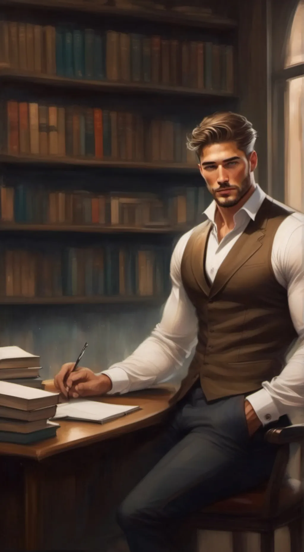 ai character: Matteo background