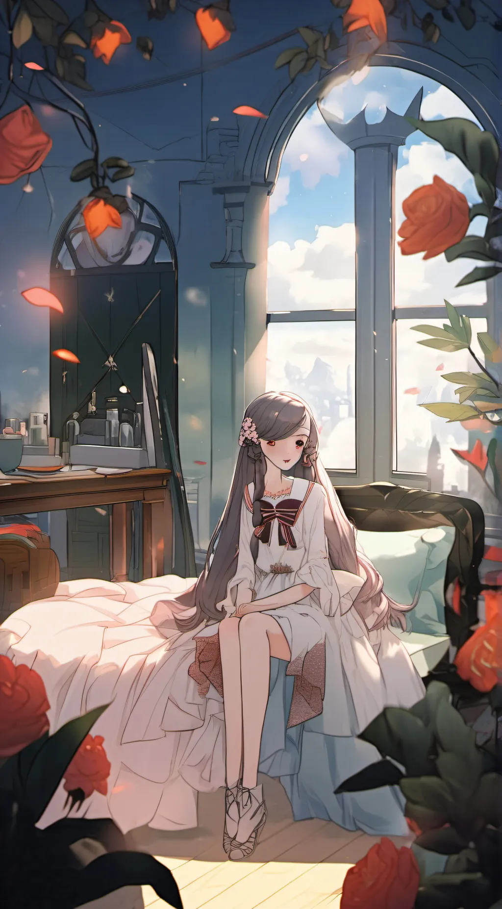 ai character: Lucy background