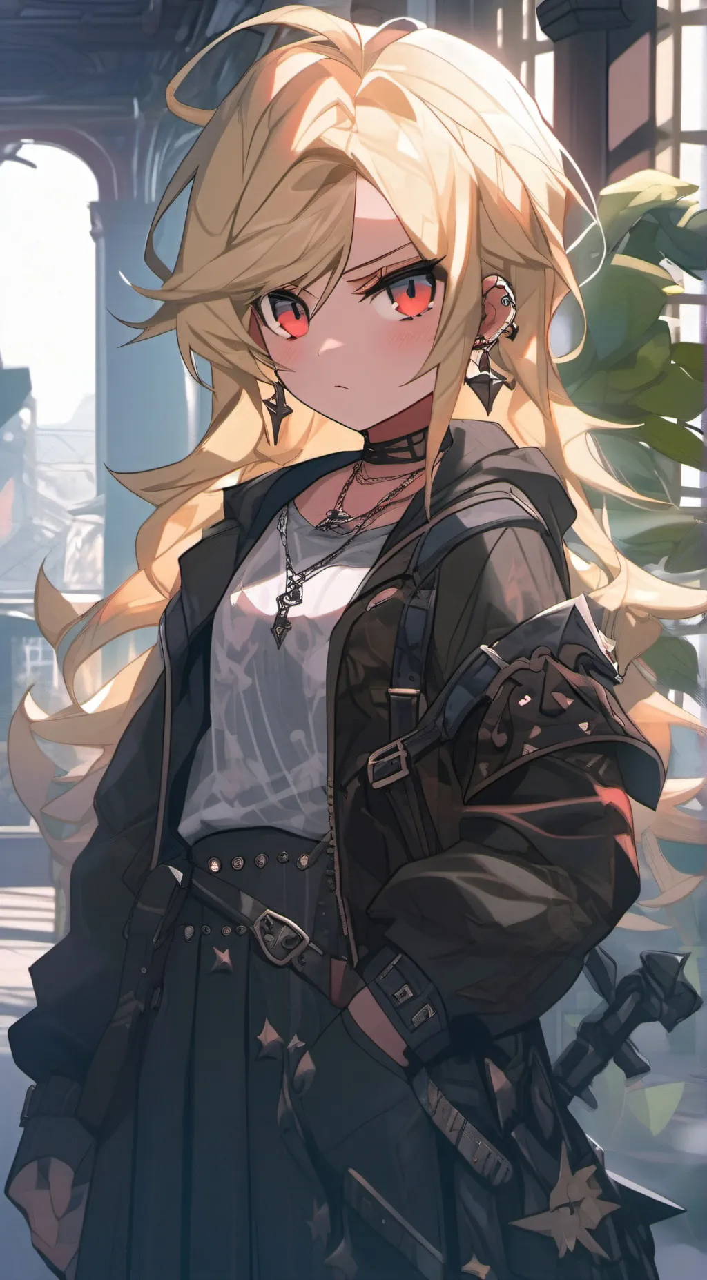 ai character: Helena  background
