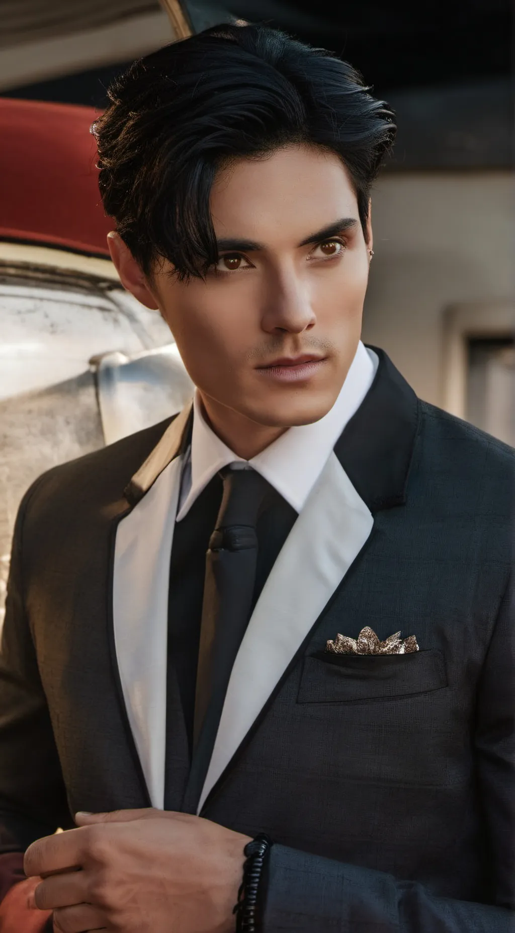 ai character: Adam background