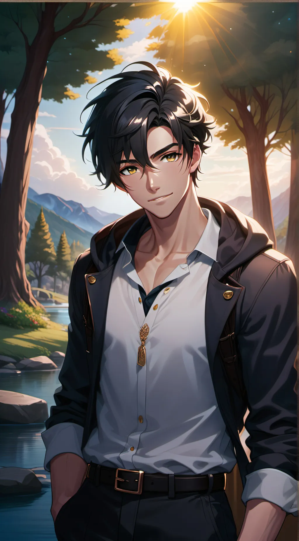 ai character: Nico background