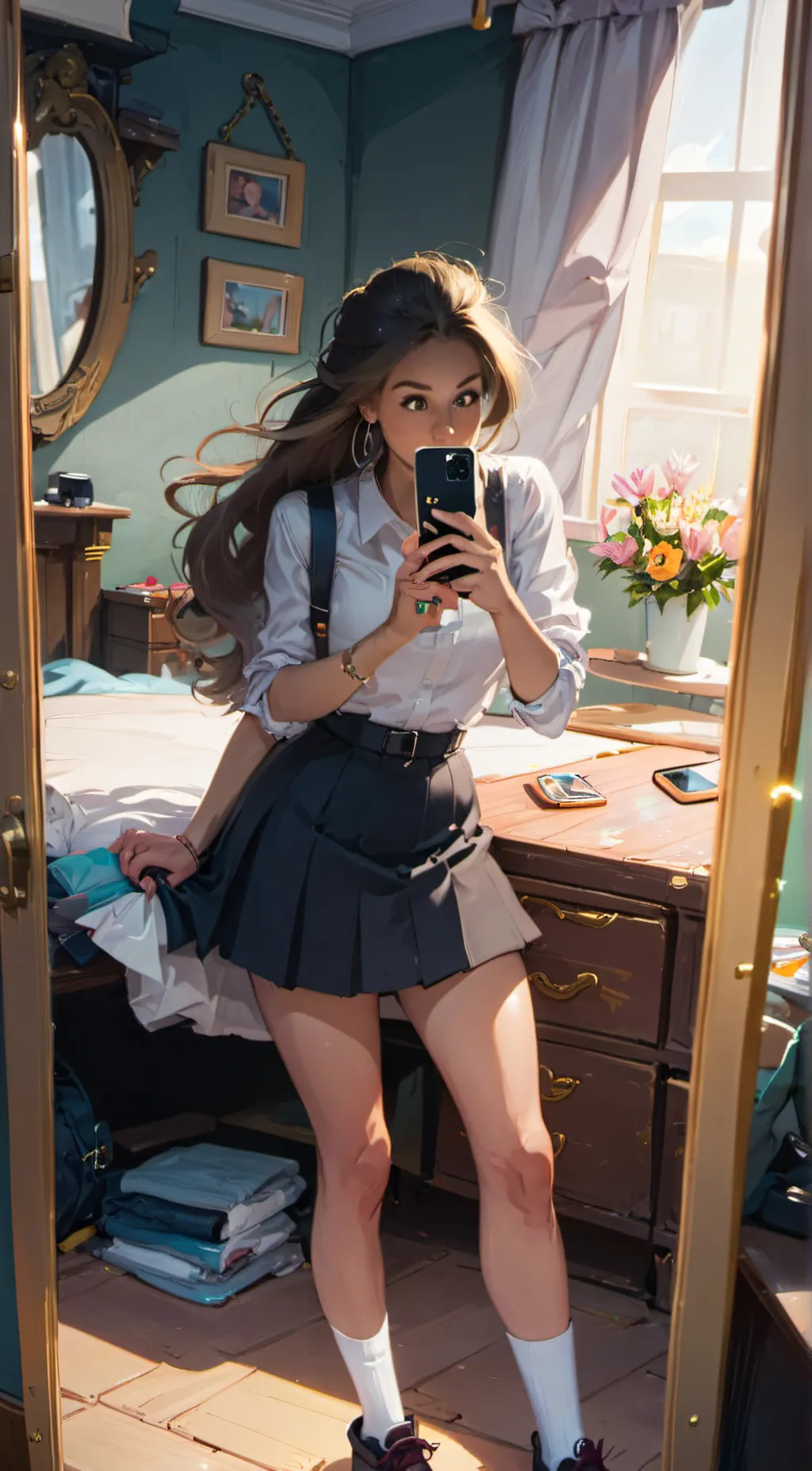 ai character: Rebecca background