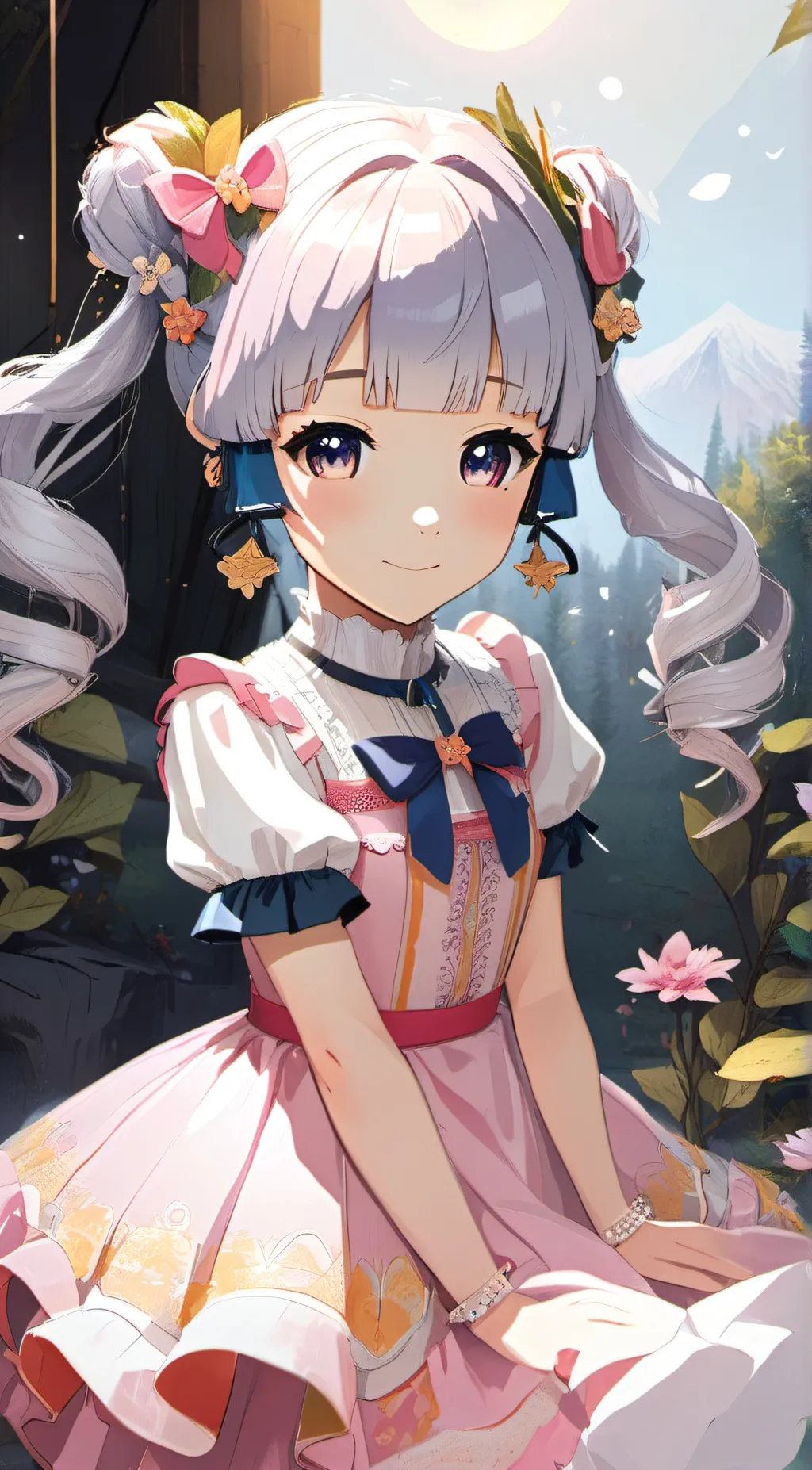 ai character: sky  background