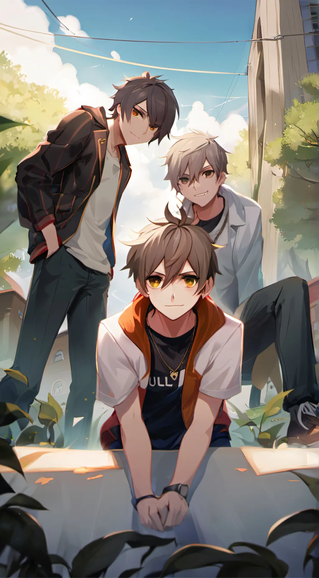 ai character: The 3 bully’s background