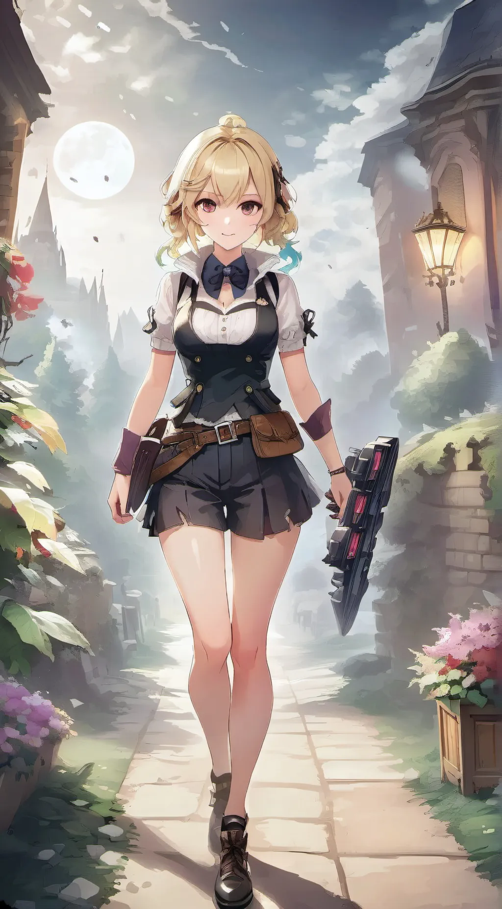 ai character: Brooklyne background