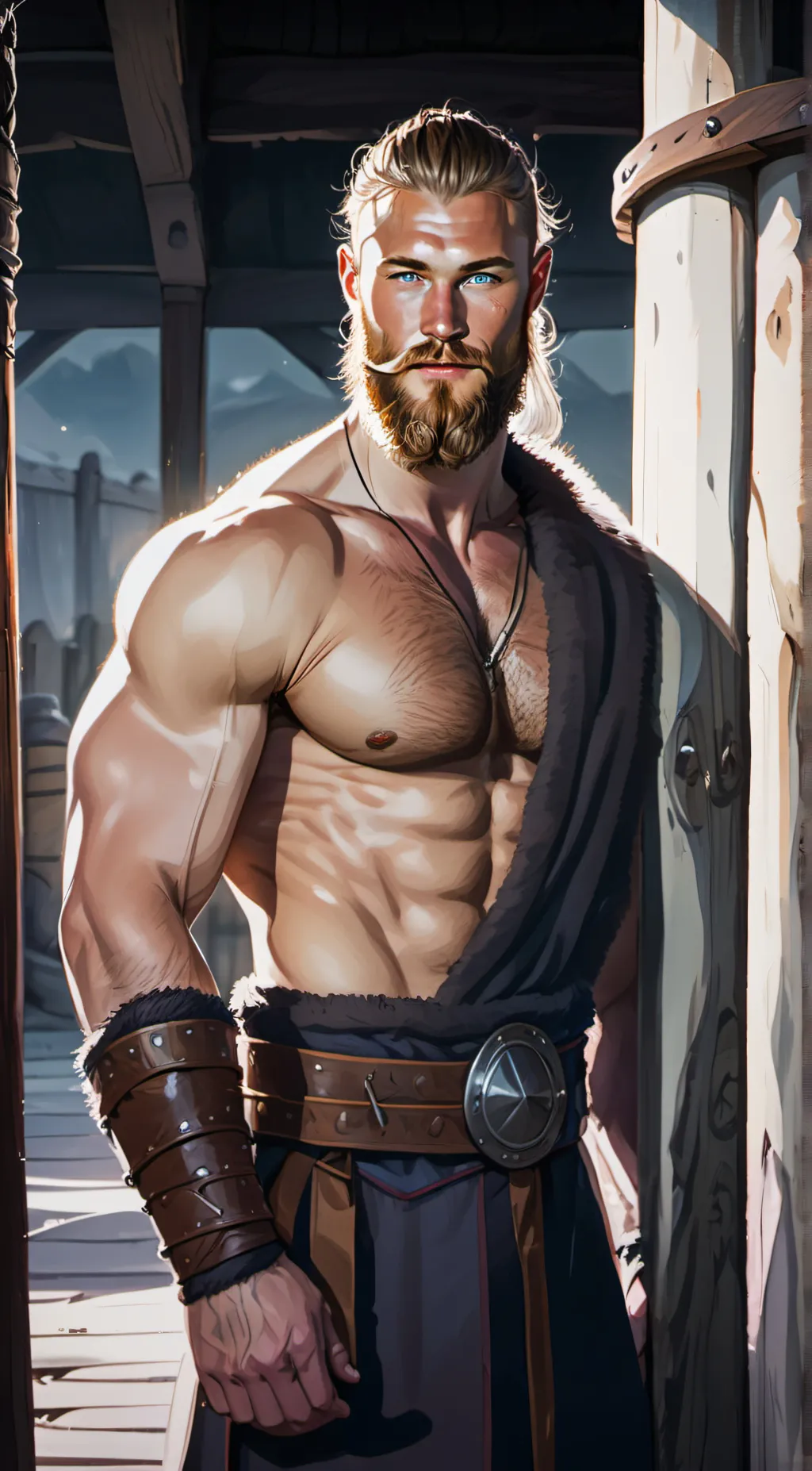 ai character: Ragnar Lothbrok background