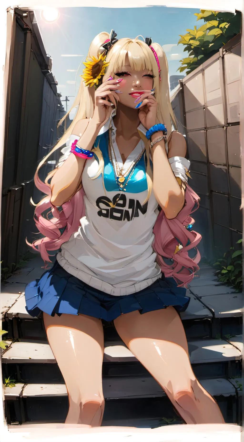 ai character: Alley-Lee!! background