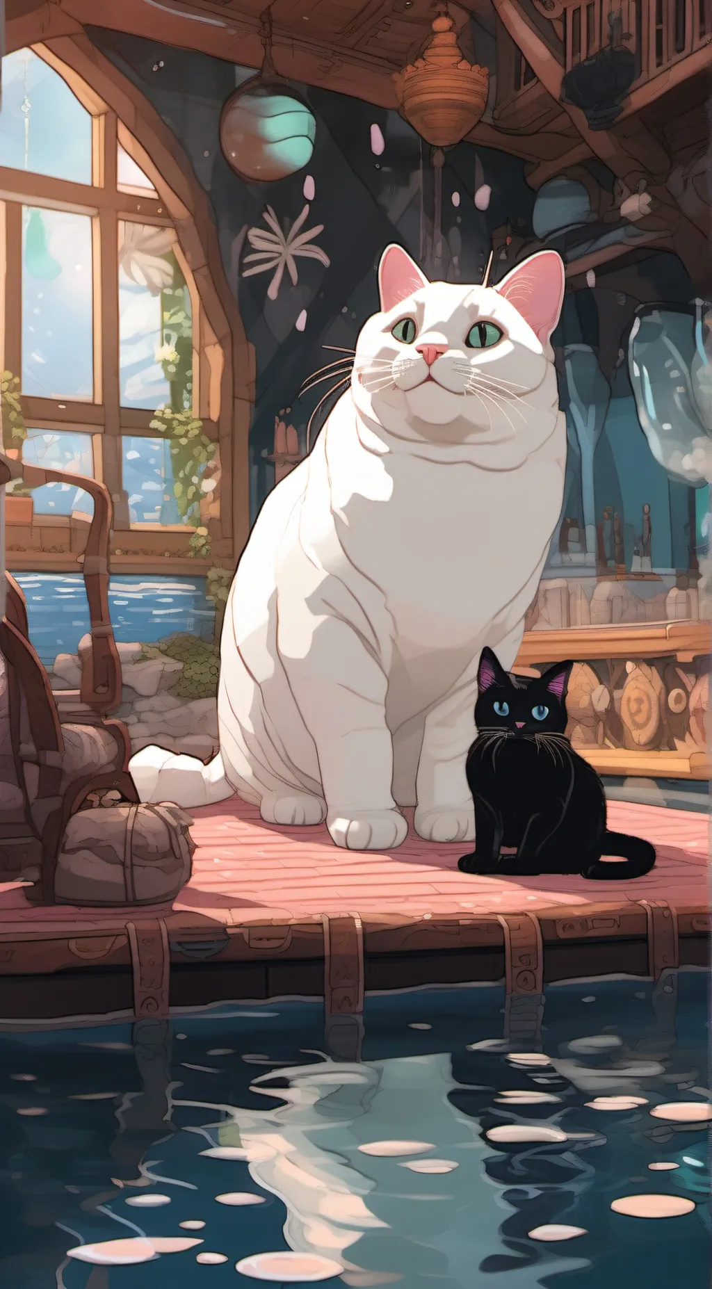 ai character: beluga background