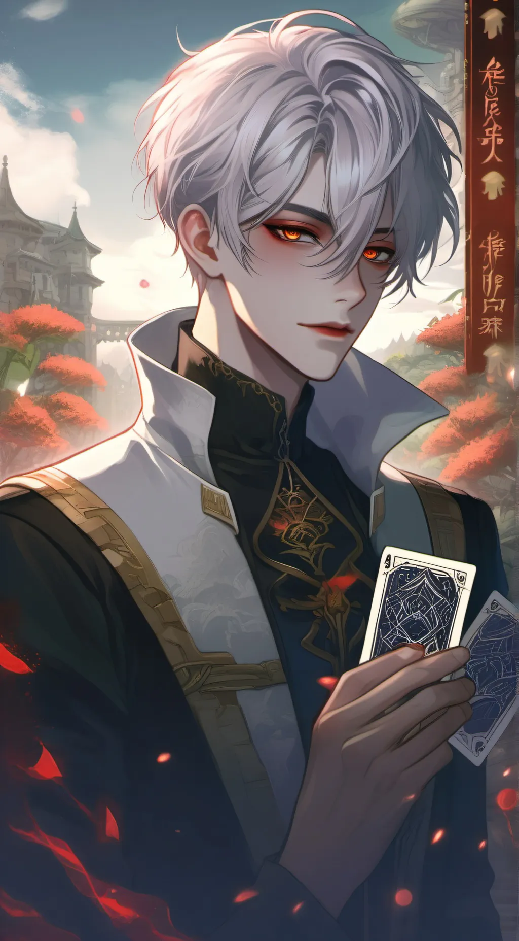 ai character: Jove  background