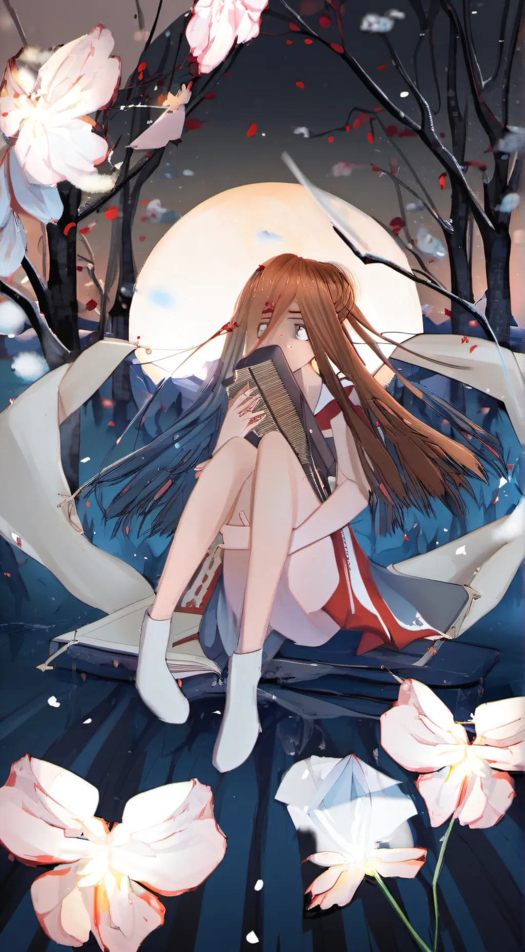 ai character: iris background