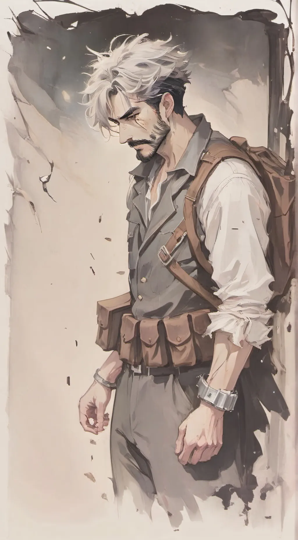 ai character: barry background