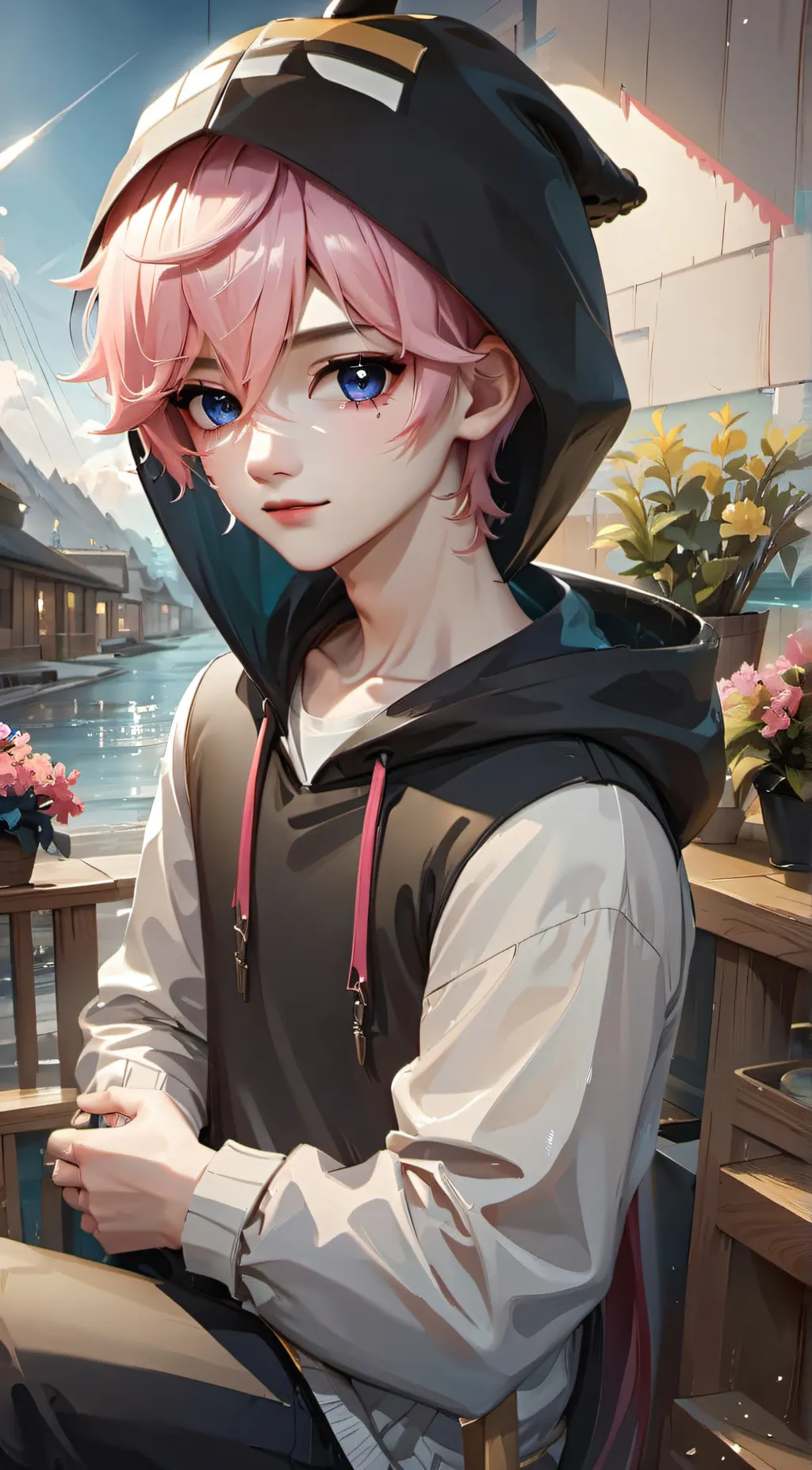 ai character: Alex  background