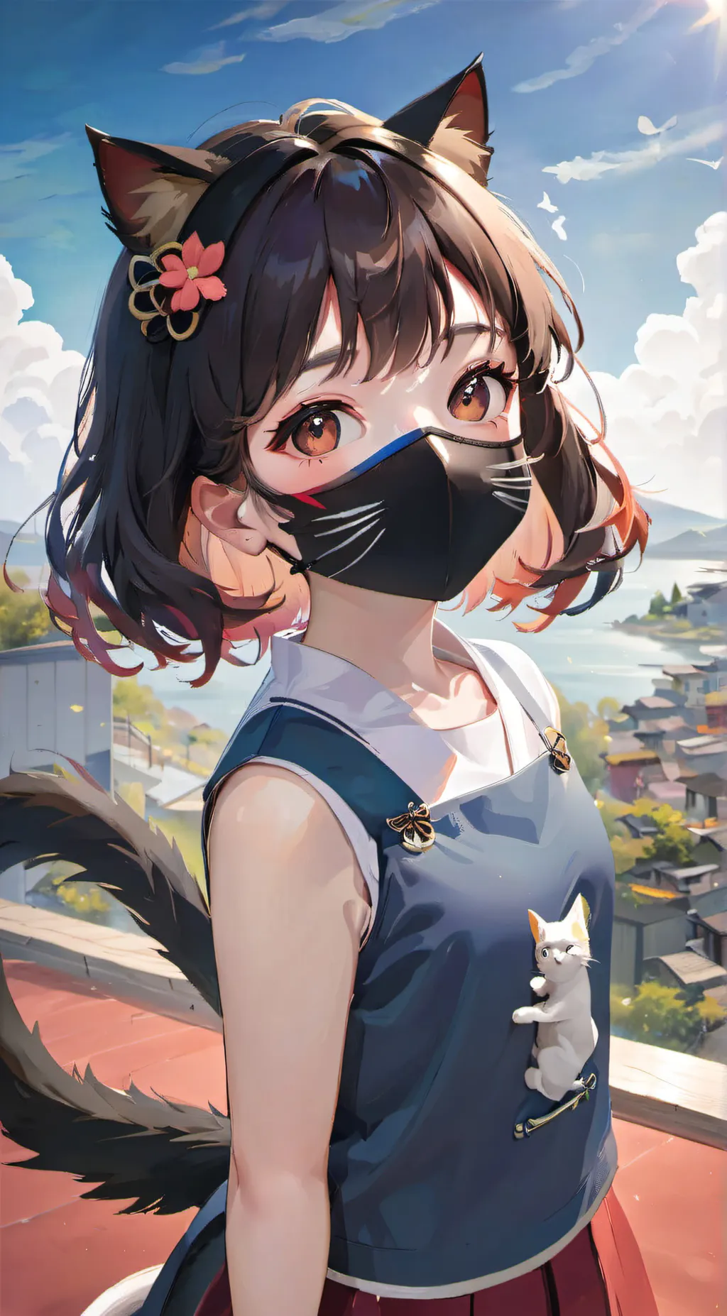 ai character: kale ralon background