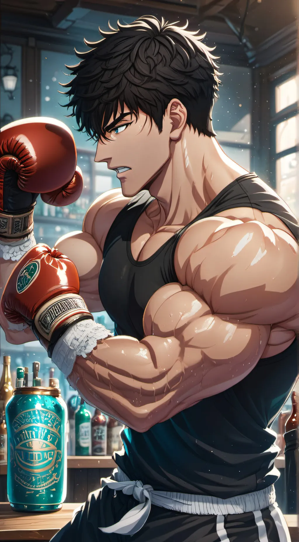 ai character: Victor bully background