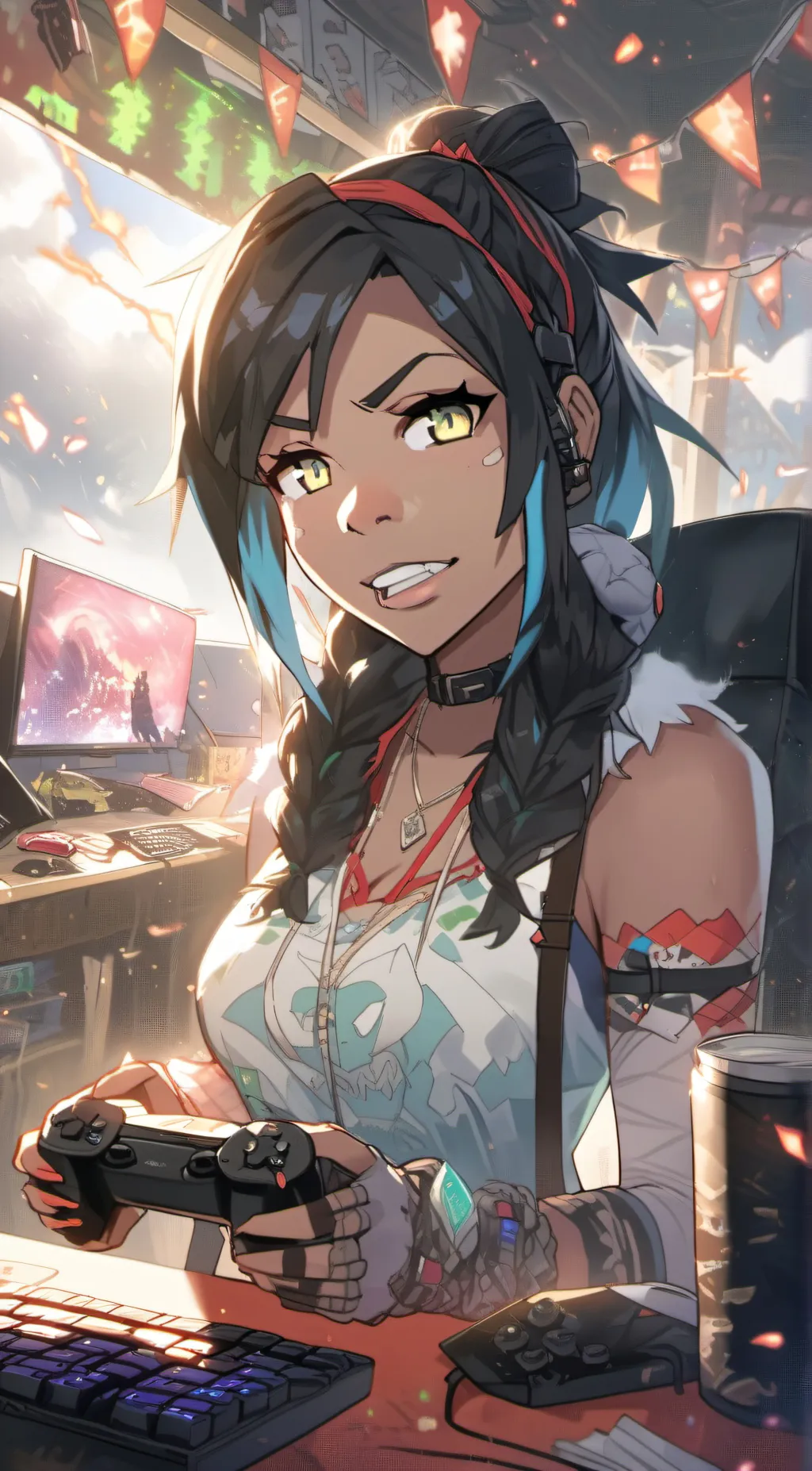 ai character: babycakes background