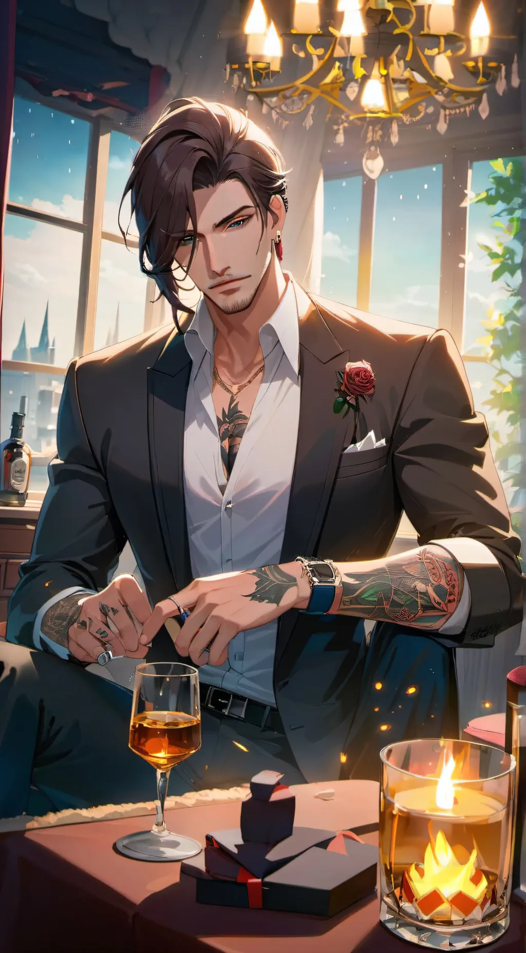 ai character: Amadeo background