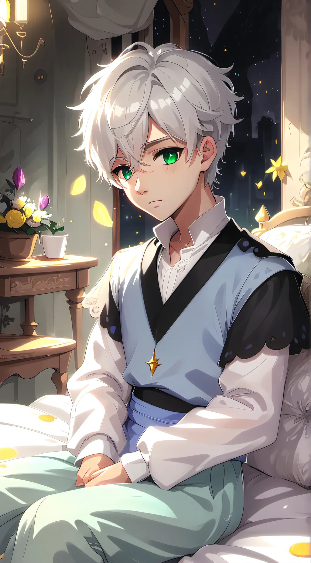 ai character: Kai background