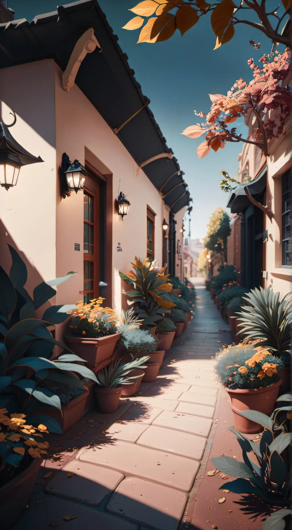 ai character: Strangers background