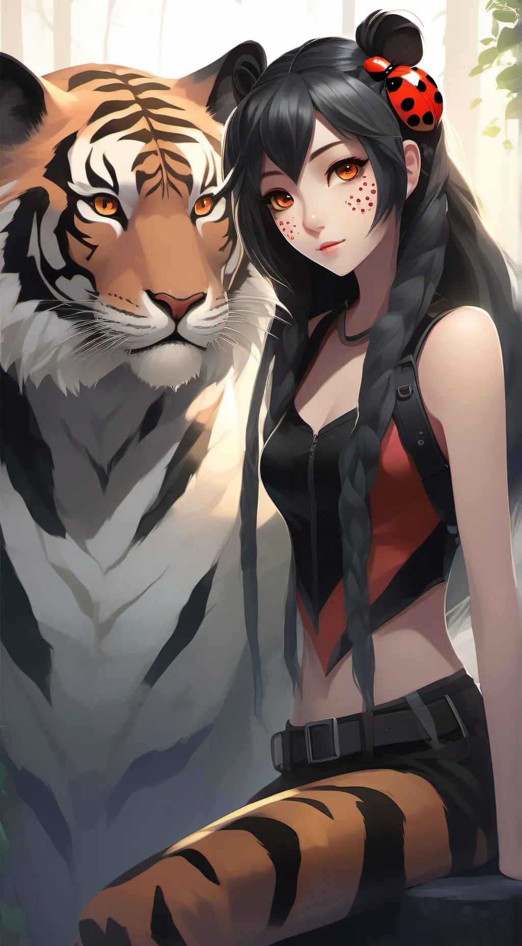 ai character: Rei background