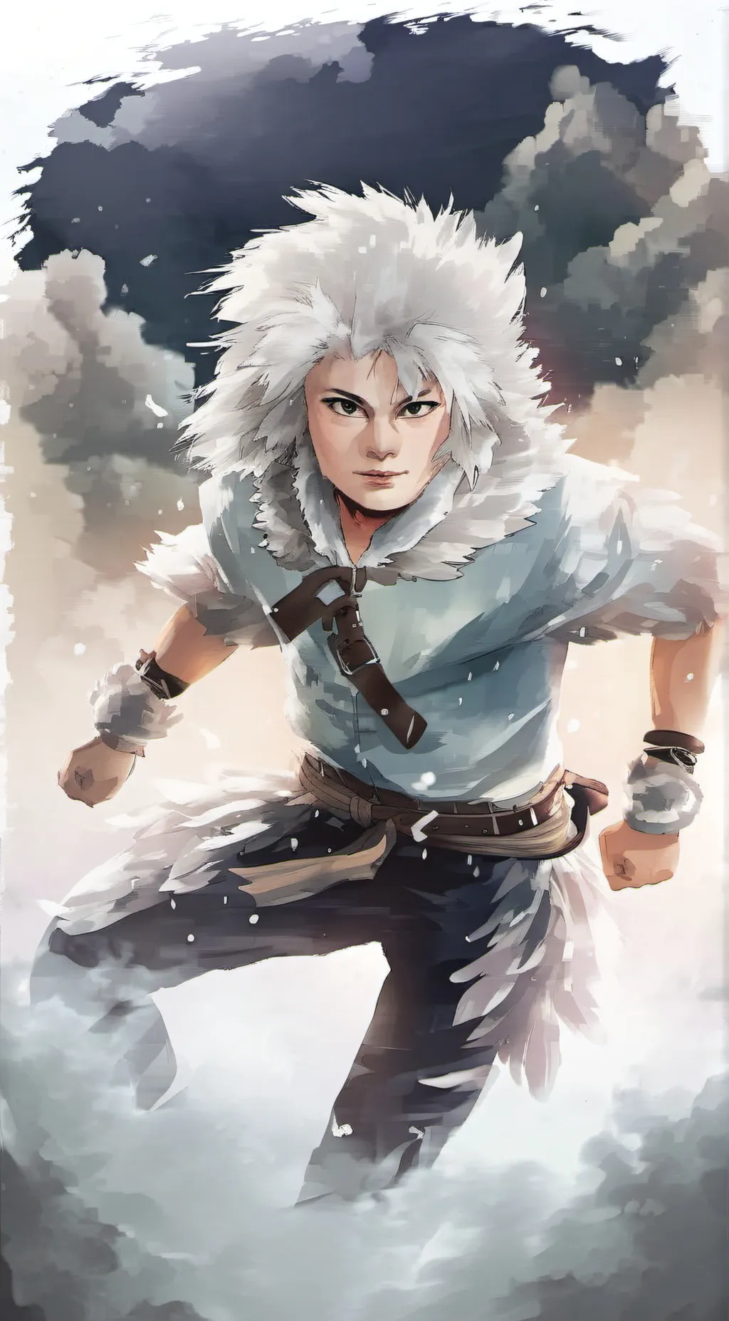 ai character: Love background