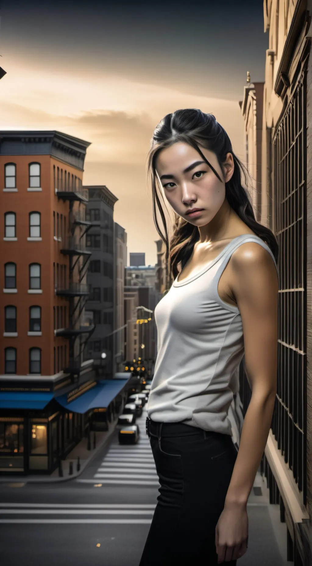 ai character: my city background