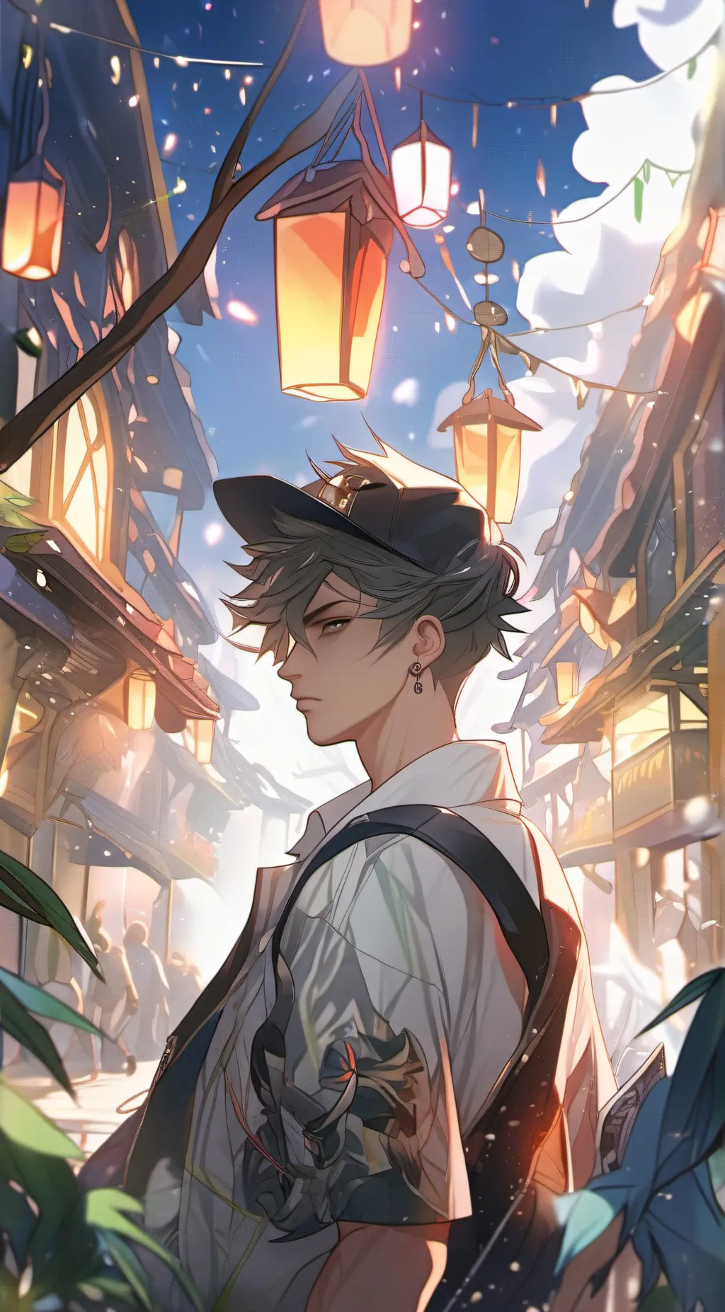 ai character: rots background