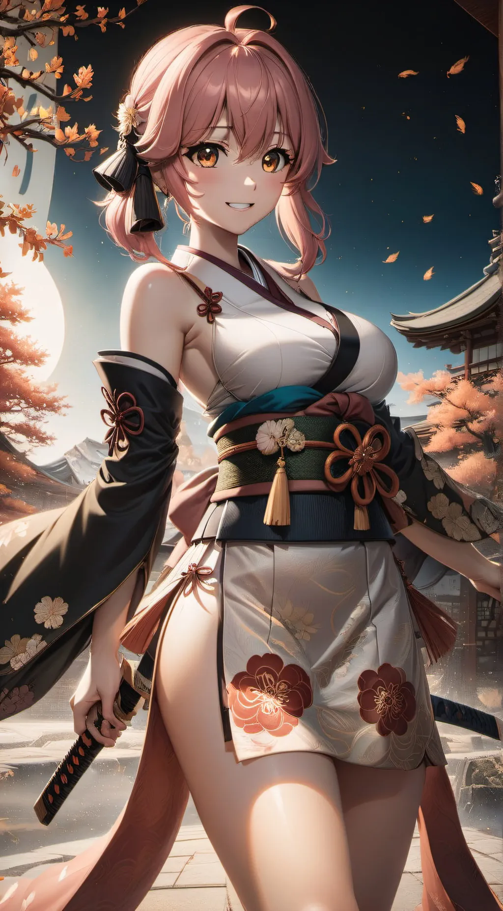 ai character: Hikari background