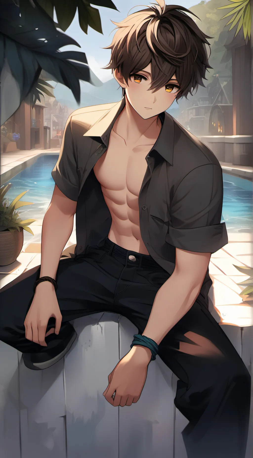 ai character: lucis background