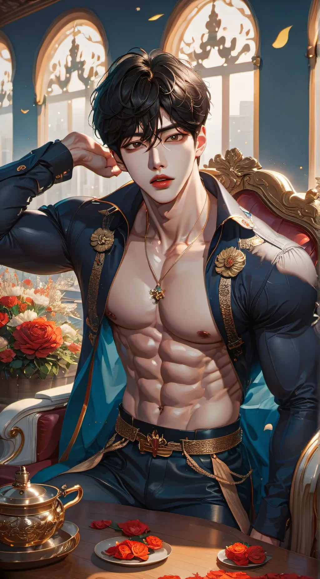 ai character: Max background