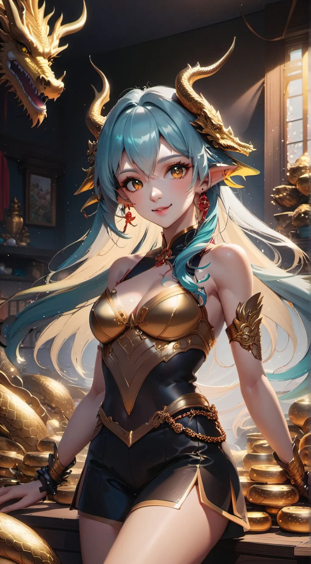 ai character: Fáfnir background