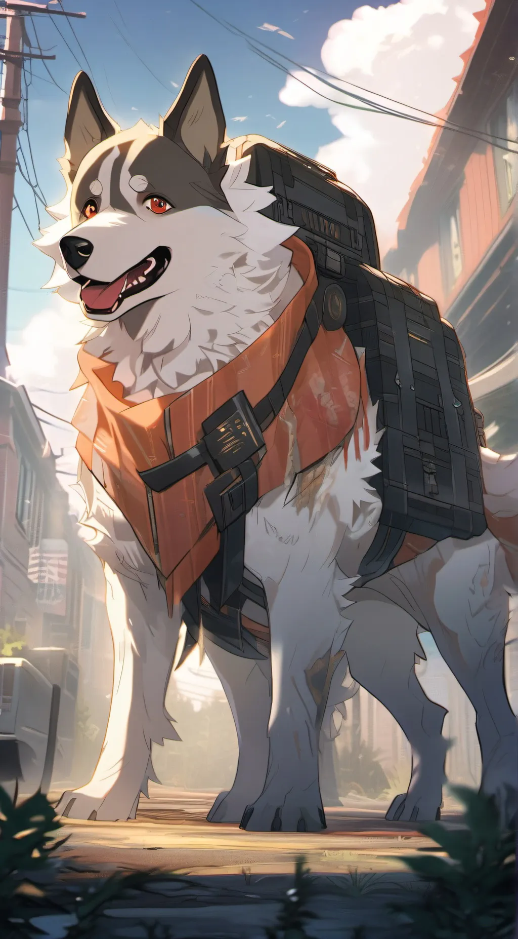 ai character: max background