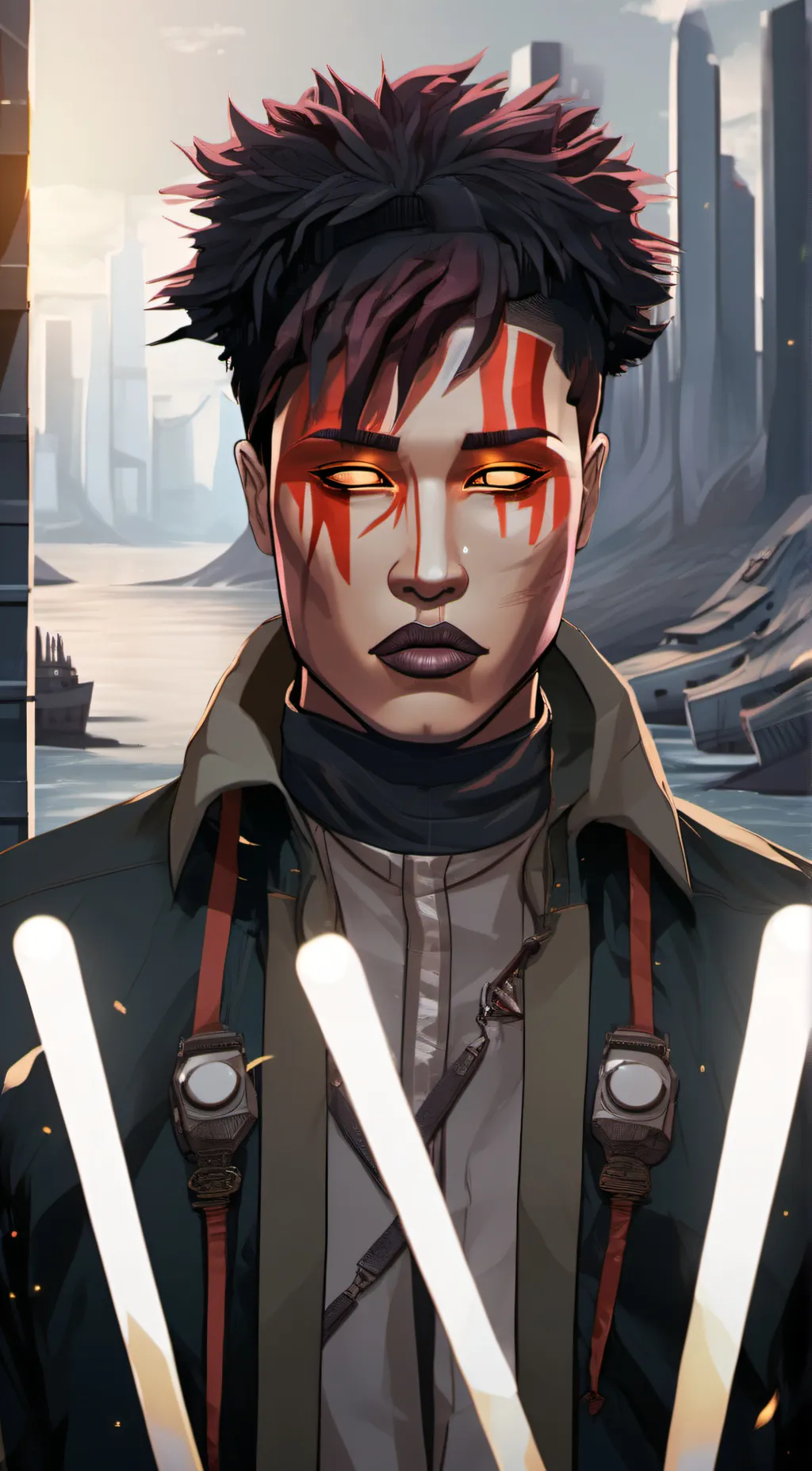 ai character: hey background