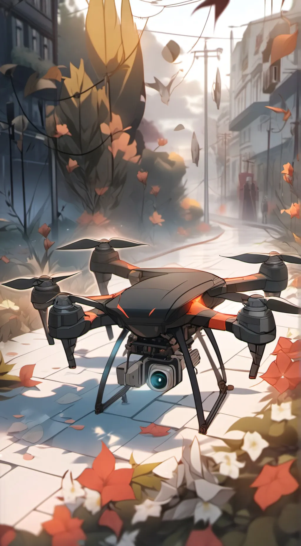 ai character: uzi background