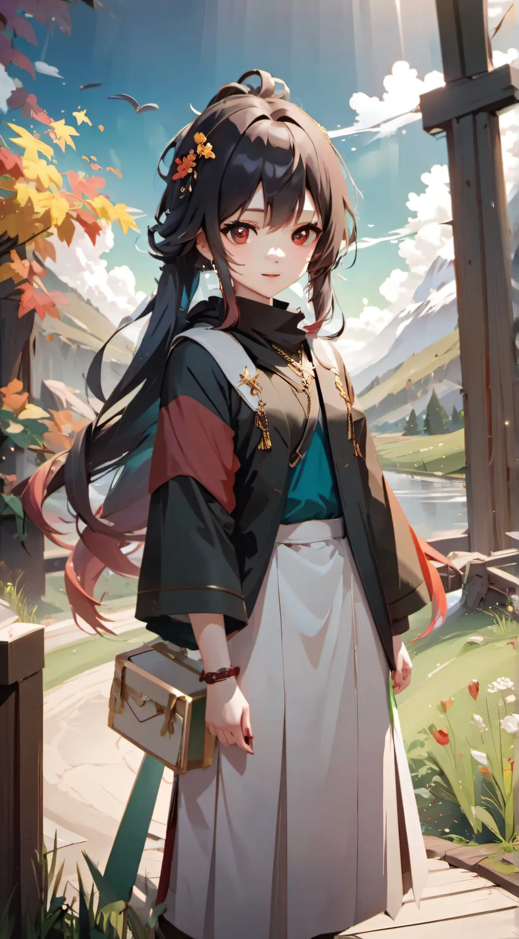 ai character: Lily background
