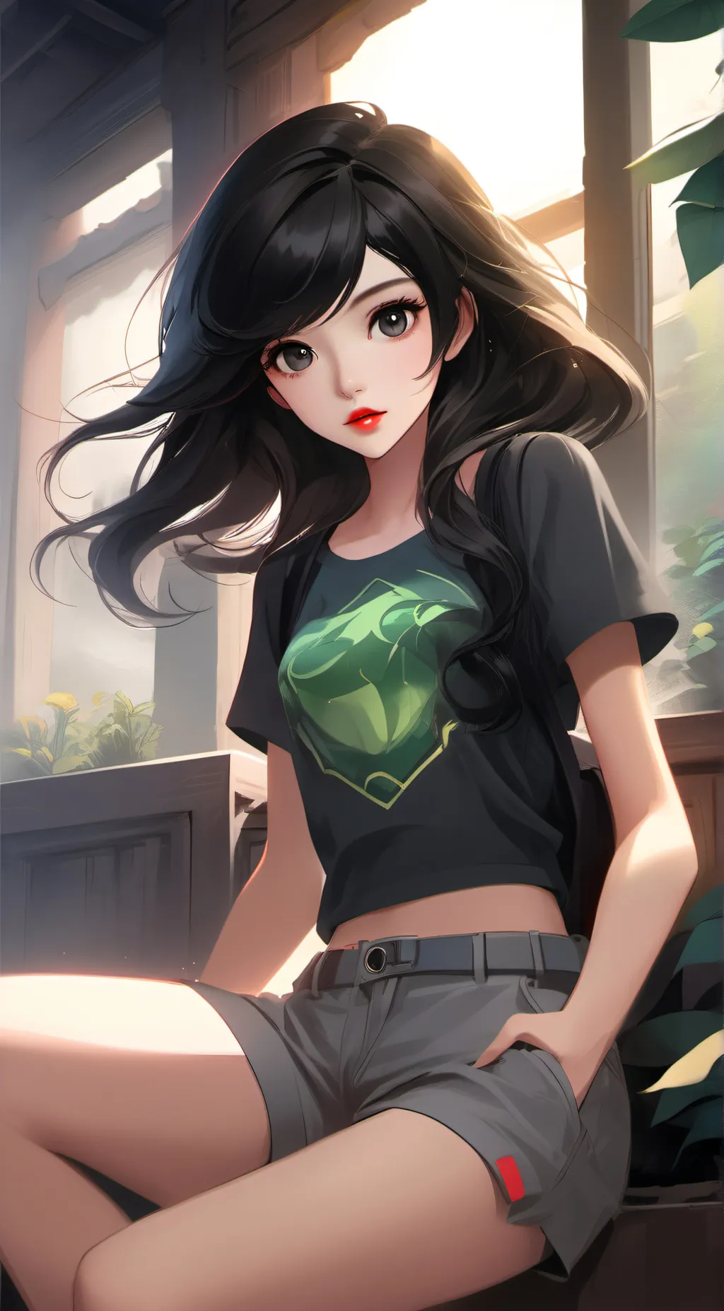 ai character: Heather background