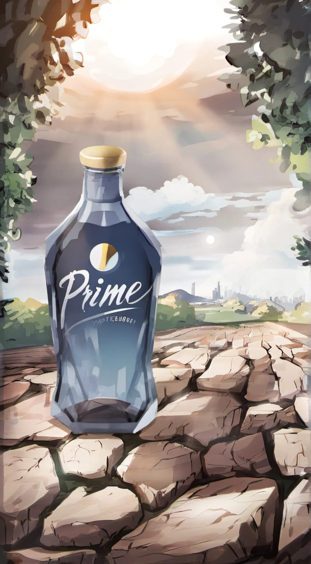 ai character: prime background