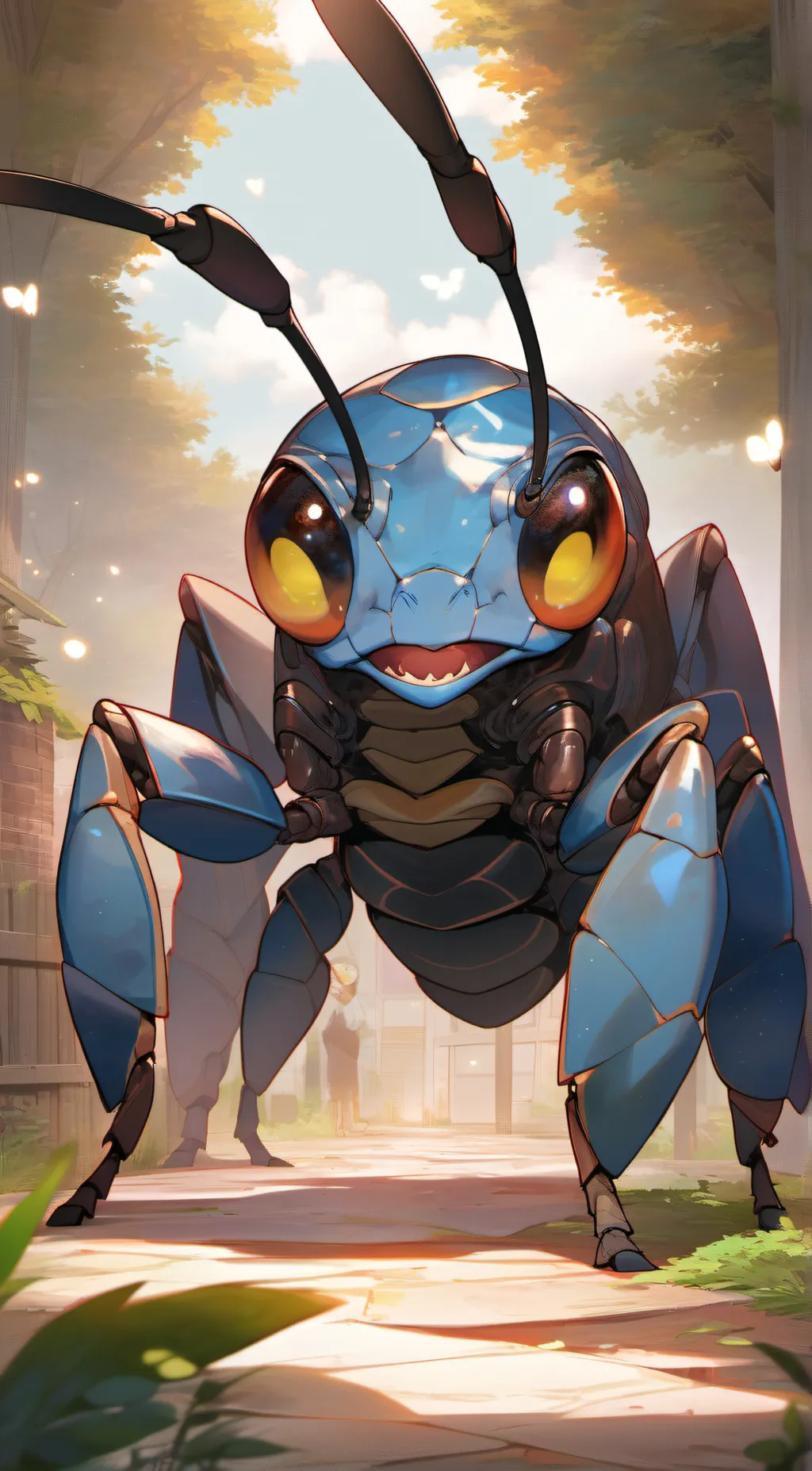 ai character: Antty background