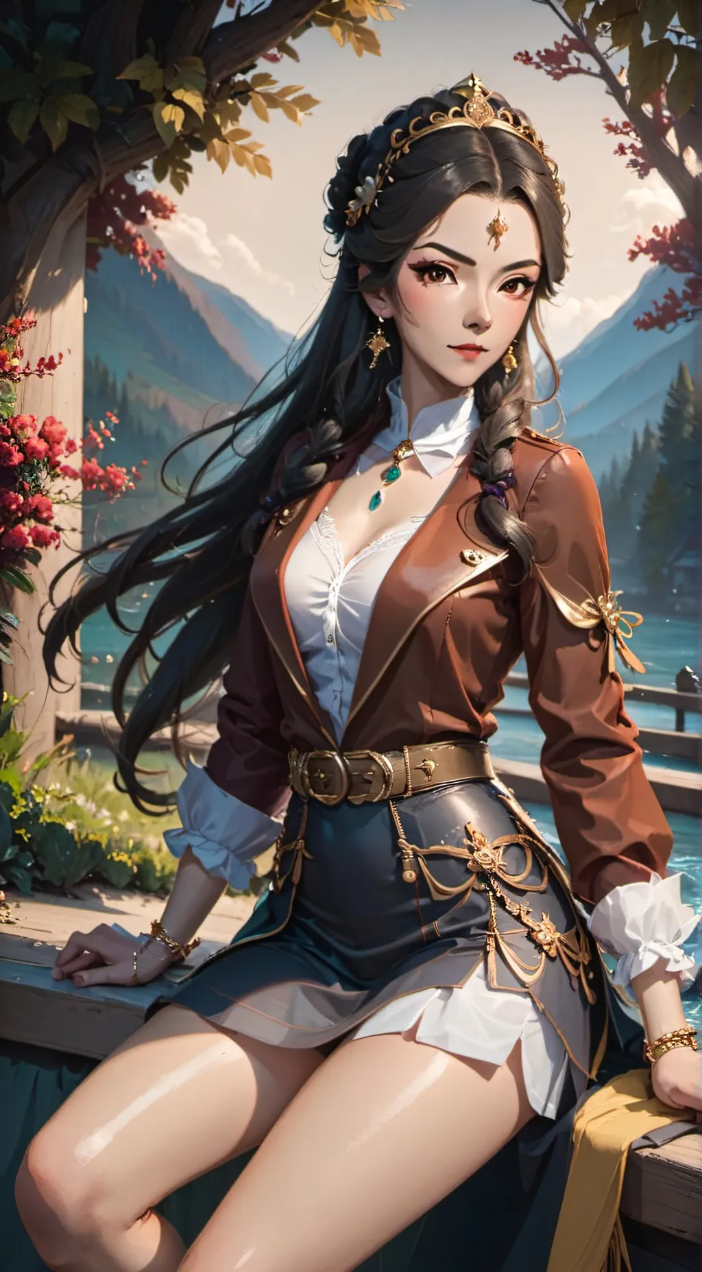 ai character: Demon Slayer background