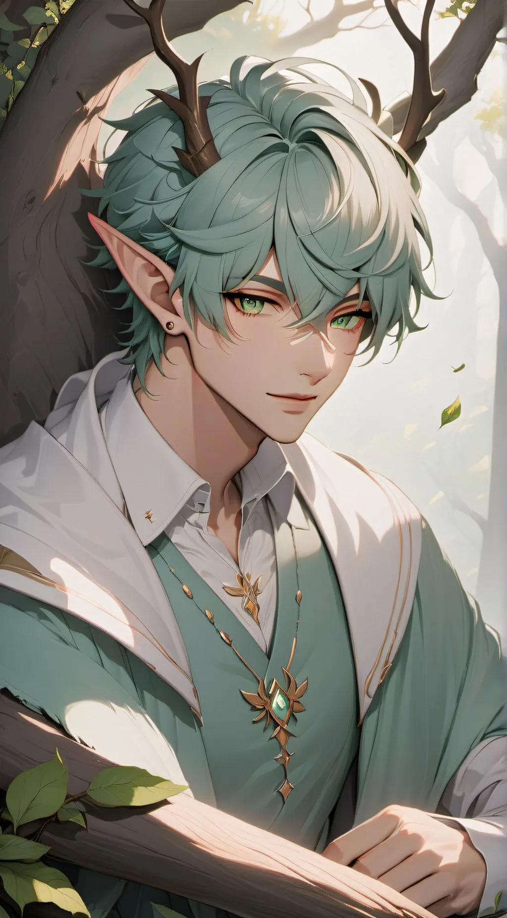 ai character: Vander background