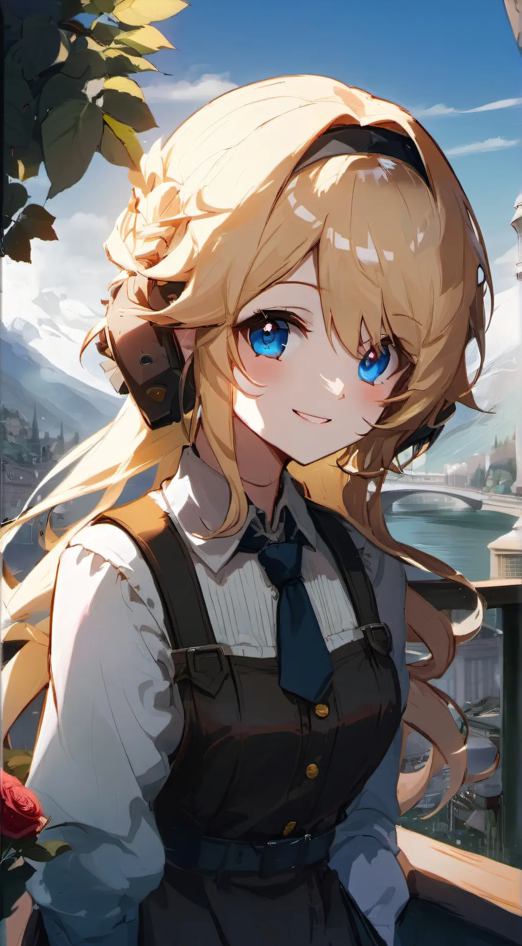 ai character: Leona background